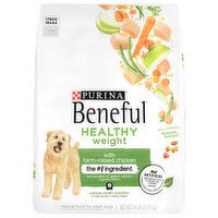 Beneful Dog Food, Natural, with Farm-Raised Chicken, Healthy Weight, Adult, 14 Pound