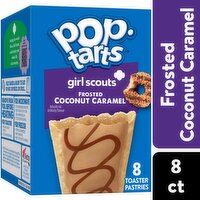 Pop-Tarts Toaster Pastries, Frosted Coconut Caramel, 13.5 Ounce