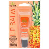Hempz Lip Balm, Sweet Pineapple & Honey Melon, SPF 15, 0.44 Fluid ounce