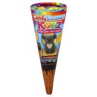 Candy Treasure Konz Chocolate Cone + Toy Treasure, Chocolate Flavor, 1 Each