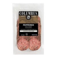 Columbus Salame, Peppered, 4 Ounce