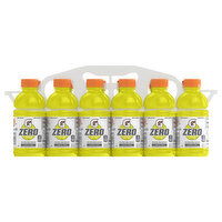 Gatorade Zero Zero Sugar Lemon Lime 12 Pack Thirst Quencher, 12 Each