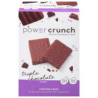 Power Crunch Protein Energy Bar, Triple Chocolate Flavored, 5 Each