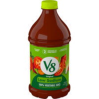 V8® Low Sodium Original 100% Vegetable Juice, 46 Fluid ounce