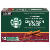 Starbucks Coffee, Ground, Cinnamon Dolce, K-Cup Pods, 10 Each