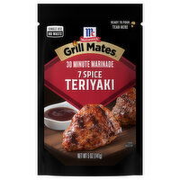 McCormick Grill Mates 7 Spice Teriyaki Single Use Marinade, 5 Ounce