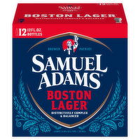 Samuel Adams Beer, Boston Lager, 12 Each