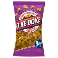 O-Ke-Doke Popcorn, Cheesy Caramel Flavored, 7.5 Ounce