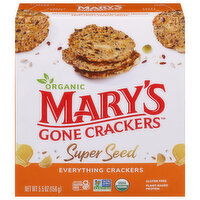 Mary's Gone Crackers Crackers, Everything, Super Seed, 5.5 Ounce