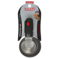 Good Cook Touch Measuring Cups, Stainless Steel, 4 Pieces, 1 Each