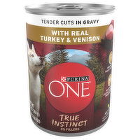 Purina One Dog Food, True Instinct, Tender Cuts in Gravy, Adult, 13 Ounce