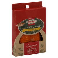 Hormel Natural Choice Pepperoni, Uncured, Original, 3.15 Ounce