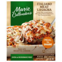 Marie Callender's Italiano Lasagna With Ricotta Cheese Meal to Share, Frozen Meal, 31 Ounce