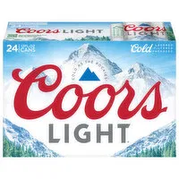 Coors Light 4.2% ABV, 24 Pack, 24 Each