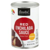 Essential Everyday Enchilada Sauce, Gluten Free, Red, Medium, 10 Ounce