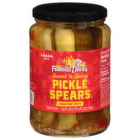 Famous Dave's Pickle Spears, Sweet 'n Spicy, Mild, 24 Fluid ounce