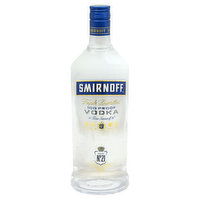Smirnoff Vodka, Triple Distilled, 100 Proof, 1.75 Litre