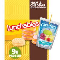 Lunchables Ham & Cheddar with Capri Sun Convenience Meal, 9.5 Ounce