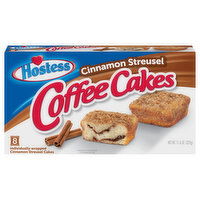 Hostess Coffee Cakes, Cinnamon Streusel, 8 Each