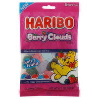 Haribo Gummi Candy, Berry Clouds, Share Size, 6.3 Ounce