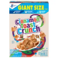 Cinnamon Toast Crunch Cereal, Giant Size, 27 Ounce