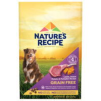 Nature's Recipe Adult Lamb, Sweet Potato & Pumpkin Recipe Dog Food, 12 Pound