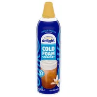 International Delight Coffee Creamer, French Vanilla, Cold Foam, 14 Ounce