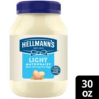 Hellmann's Light Mayo, 30 Ounce