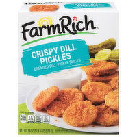 Farm Rich Crispy Dill Pickles, 19 Ounce