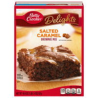 Betty Crocker Delights Brownie Mix, Salted Caramel, 18.4 Ounce