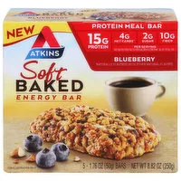 Atkins Energy Bar, Blueberry, 5 Each