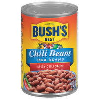 Bush's Best Chili Beans, Spicy Chili Sauce, Red Beans, 16 Ounce