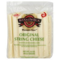 Weyauwega Wisconsin's Finest String Cheese, Original, 16 Ounce