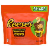 Reese's Miniature Cups, Crunchy Peanuts, Share Pack, 9.6 Ounce