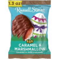 Russell Stover Easter Caramel & Marshmallow Milk Chocolate Easter Egg, 1.3 Ounce