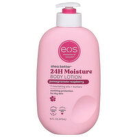 EOS Shea Better Body Lotion, 24H Moisture, Pomegranate Raspberry, 16 Fluid ounce