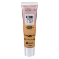 Maybelline Dream Urban Cover Make-Up Sunscreen, Natural Beige 220, Broad Spectrum SPF 50, 1 Fluid ounce