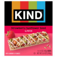 Kind Strawberry Sunflower Seed Bars, 6 Each