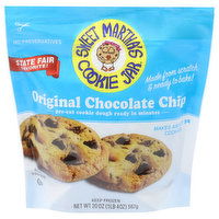 Sweet Martha's Cookie Jar Cookie Dough, Original Chocolate Chip, 20 Ounce