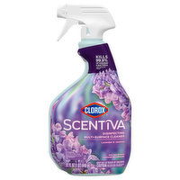 Clorox Scentiva Multi-Surface Cleaner, Lavender & Jasmine, Disinfecting, 32 Fluid ounce