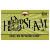 Bell's Beer, Double IPA Brewed with Honey, Hopslam Ale, 6 Each