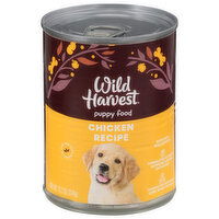 Wild Harvest Puppy Food, Chicken Recipe, 13.2 Ounce