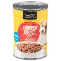 Everyday Essentials Dog Food, Chopped Dinner, 22 Ounce