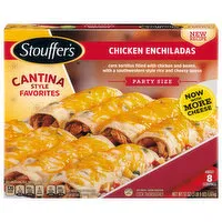 Stouffer's Enchiladas, Chicken, Cantina Style, Party Size, 57 Ounce