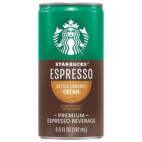 Starbucks Espresso Beverage, Premium, Salted Caramel Cream, 6.5 Fluid ounce