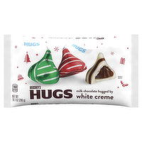 Hershey's Hugs Milk Chocolate, White Creme, 10.1 Ounce