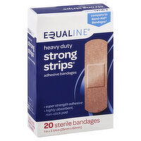 Equaline Bandages, Adhesive, Strong Strips, Heavy Duty, 20 Each