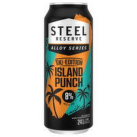 Steel Reserve Alloy Series Malt Beverage, Island Punch, 24 Fluid ounce