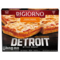 DiGiorno Pizza, Detroit Style Crust, Four Cheese, 20.9 Ounce