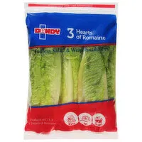 Dandy Hearts of Romaine, 3 Each